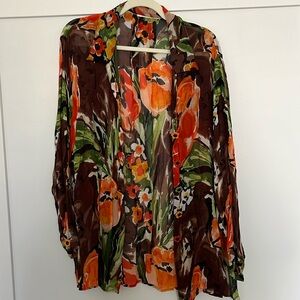 Vintage sheer tunic